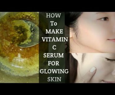How To Make Vitamin C Serum At Home For Glowing Skin | Facial Oil | Ng beauty tips