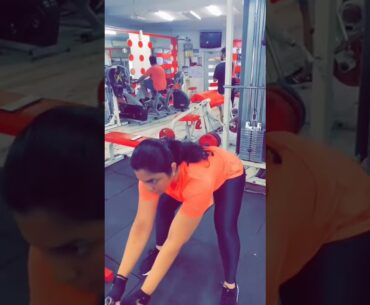 Standing cable rowing | Back workout | trained by anil sir | Pulse fitness studio | himayath nagar