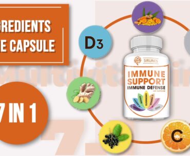 7 in1 Immune Support Immunity Defense Multivitamin Supplement