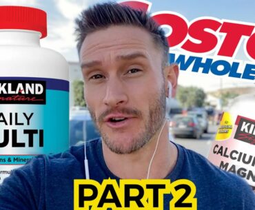 Costco Supplements & Vitamins Review (Multivitamins, Magnesium, Fat Burners) - PART 2