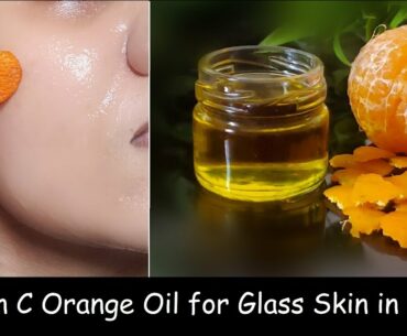 i Apply Vitamin C Orange Oil on my Face & it Removed Dark spots & Wrinkles - GLASS Skin Serum