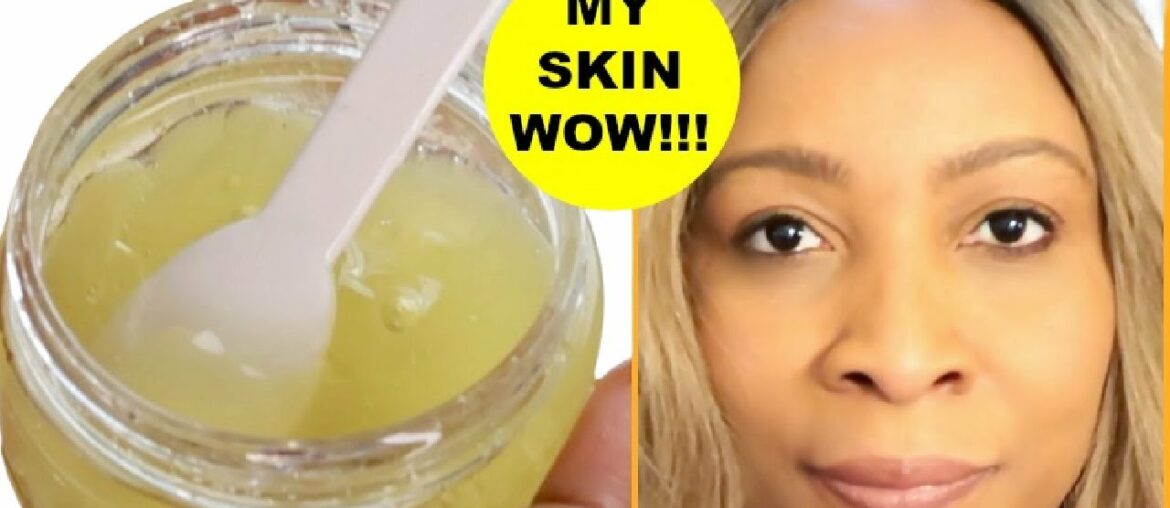 JUST 2 DROPS TO SKIN AT NIGHT, LOOK YOUNGER LONGER, ANTI - AGING DIY FACIAL MOISTURIZER