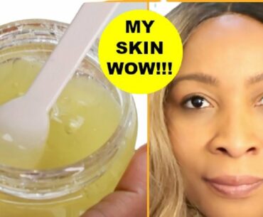 JUST 2 DROPS TO SKIN AT NIGHT, LOOK YOUNGER LONGER, ANTI - AGING DIY FACIAL MOISTURIZER