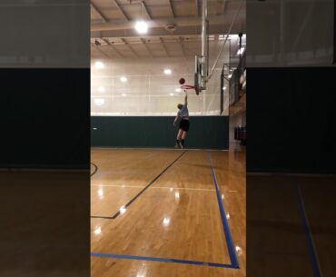 10 Foot Rim Dunk Attempt | Road to DUNKING #shorts