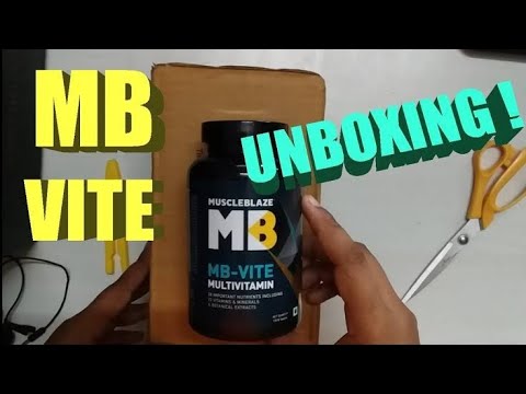 muscleblaze multivitamin unboxing || aakashfitnessseries