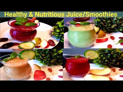 Healthy Juice/Smoothie Recipes| Immunity Booster Drink| Drink for Healthy & Glowing Skin