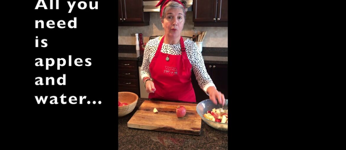 The Learning Kitchen - Making Applesauce