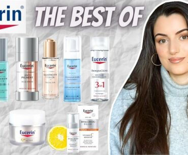EUCERIN SKINCARE REVIEW: Antipigment,Hyaluron-Filler,Elasticity,DermatoCLEAN,Vitamin C Booster,Q10