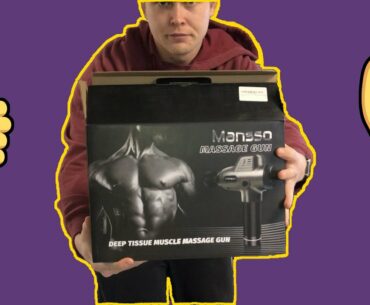 Mansso Massage Gun Unboxing and Review