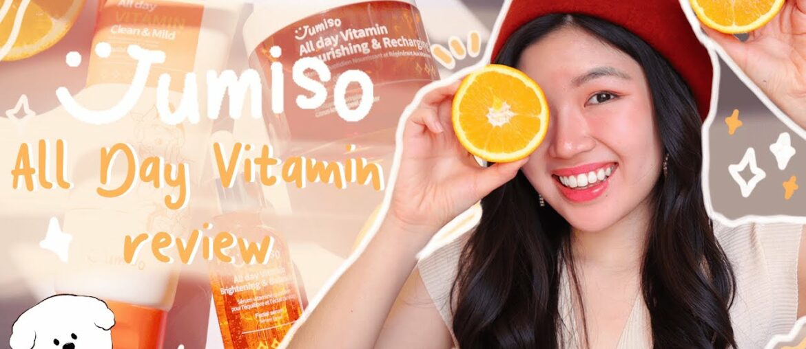 BRIGHTER SKIN IN 2 WEEKS? JUMISO ALL DAY VITAMIN review + 2 week progress (Facial wash, serum, mask)