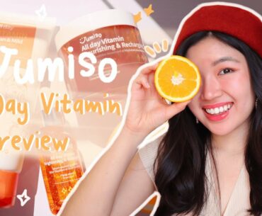 BRIGHTER SKIN IN 2 WEEKS? JUMISO ALL DAY VITAMIN review + 2 week progress (Facial wash, serum, mask)