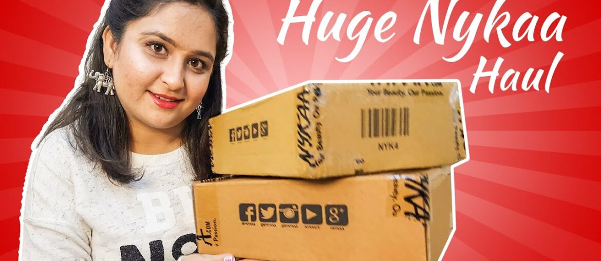 Makeup + Skincare Haul | Nykaa Haul | HUGE Nykaa Pink Friday SALE HAUL