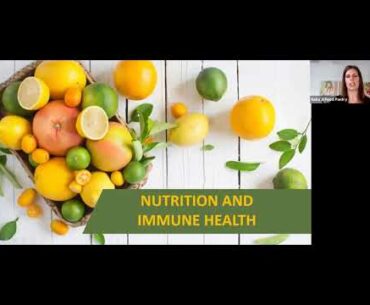 Support your Immunity with Nutrition Webinar