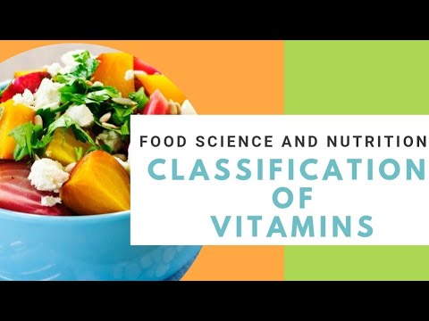 CLASSIFICATION OF VITAMINS #FOODSCIENCE #FOODNUTRITION #FOODTECHNOLOGY #CHEMISTRY #VITAMINS #HEALTH