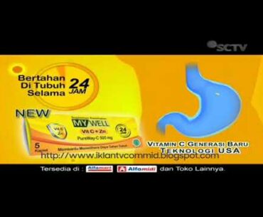 IKLAN MYWELL VITAMIN C PLUS ZINC - 15s (2021)