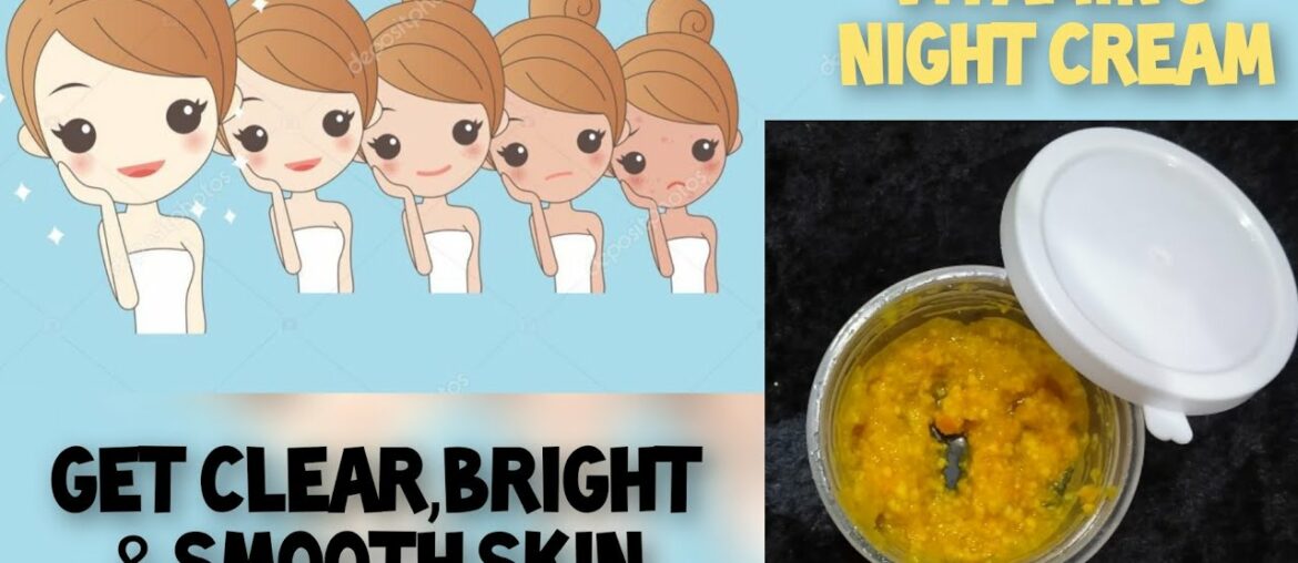 #Vitamin #C #Night Cream To Get Clear,Bright & Smooth #Skin//Get Glass Skin by Tiny Box Of Beauty