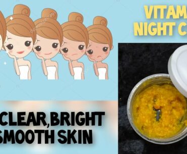#Vitamin #C #Night Cream To Get Clear,Bright & Smooth #Skin//Get Glass Skin by Tiny Box Of Beauty