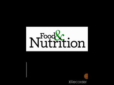 Summary  of Food and Nutrition Lecture class 6 PMGHS-II (20.01.2021)