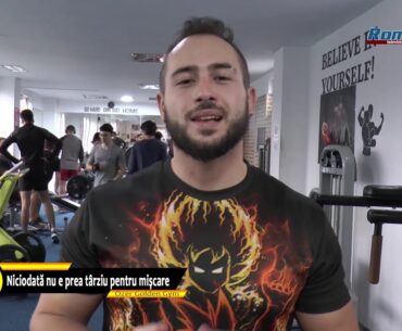 Viata Sportiva, cu Dan Stanescu - Niciodata nu e prea tarziu pentru miscare