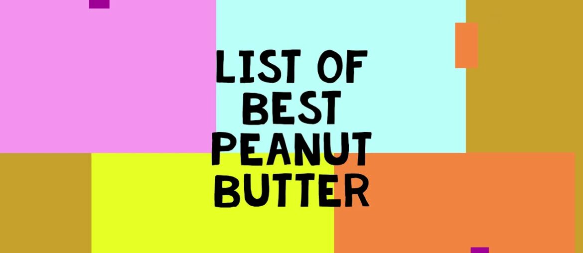 Top 5 best peanut butter||Tasty & healthy||Product link in Description