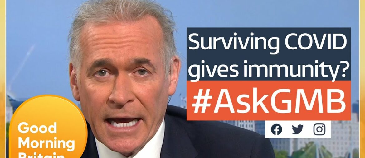 Surviving COVID Provides as Good Immunity as Vaccine, New Report Finds | Good Morning Britain