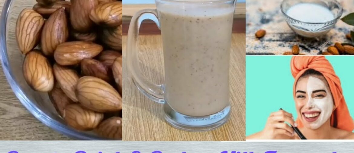 Skin Whitening, Anti-Aging, Cure PCOS & Night Cream Using Almonds, Benefits || HEALTHY BEAUTY SECRET