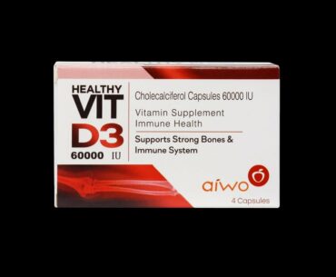 Aiwo Vitamin D3 60000 IU ULTRA STRENGTH