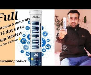 Azani Active nutrition review|Azani multivitamin review|Azani multivitamin benifits|Best supplement