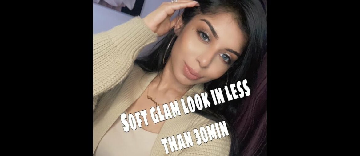Easy makeup tutorial for beginners | Soft glam look | get ready in less than 30min #easymakeup