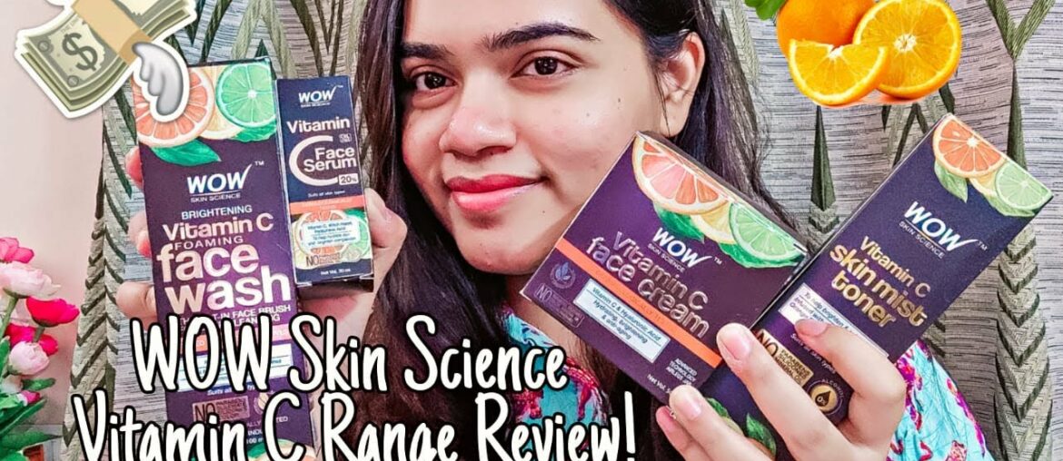 BEST NEW SKINCARE EVER?! | New WOW Skin Science Vitamin C Range Review!