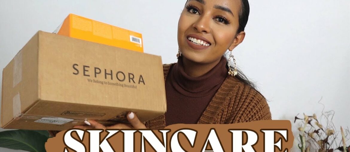 HUGE SEPHORA SKINCARE HAUL : OLEHENRIKSEN, INKEY, The Ordinary, CLINIQUE and more : Ethiopian Beauty
