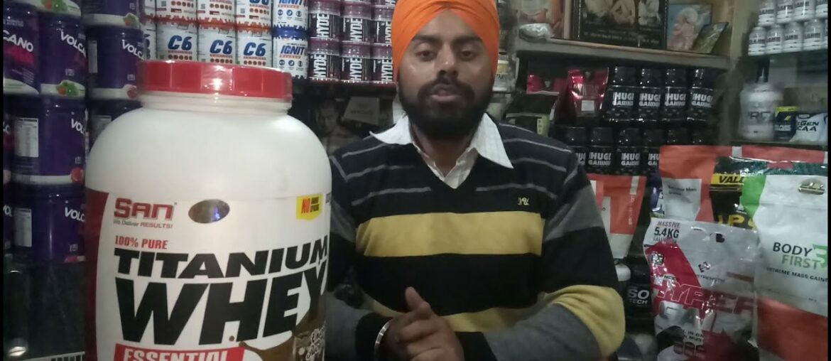 San Titanium whey protein Original At p.k nutrition Wholesale supplement store