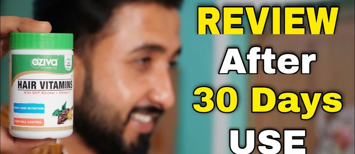 OZiva Hair Vitamins Honest Review | BEST Way To STOP Hairfall NATURALLY