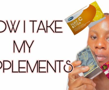 JAW WHITE 2.0, GLUTABERRY & VITAMIN C + HOW I TAKE MY SUPPLEMENTS| BEST SUPPLEMENTS IN 2021