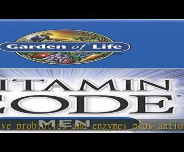 Garden of Life Vitamin Code Whole Food Multivitamin for Men - 120 Capsules, Vitamins for Men, Fruit