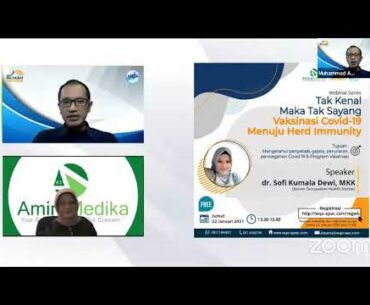 Free Webinar : Vaksinasi Covid-19 Menuju Herd Immunity