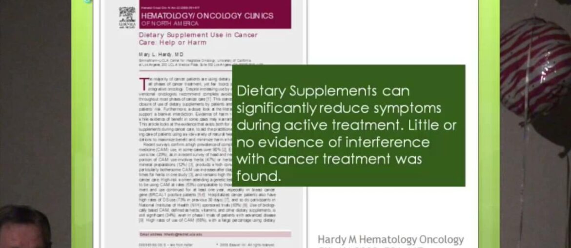 Vitamin supplements & alternative therapies: How to assess safety & efficacy - : Mary Hardy, MD