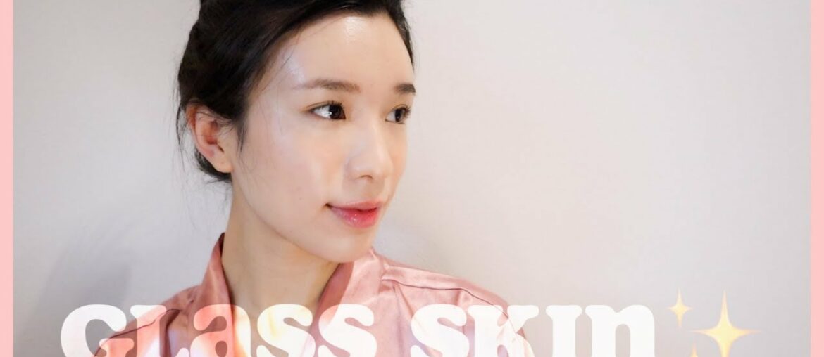 HOW TO GET GLASS (DOLPHIN) SKIN | Dewy Korean Skincare & Makeup Routine for Acne Prone Skin