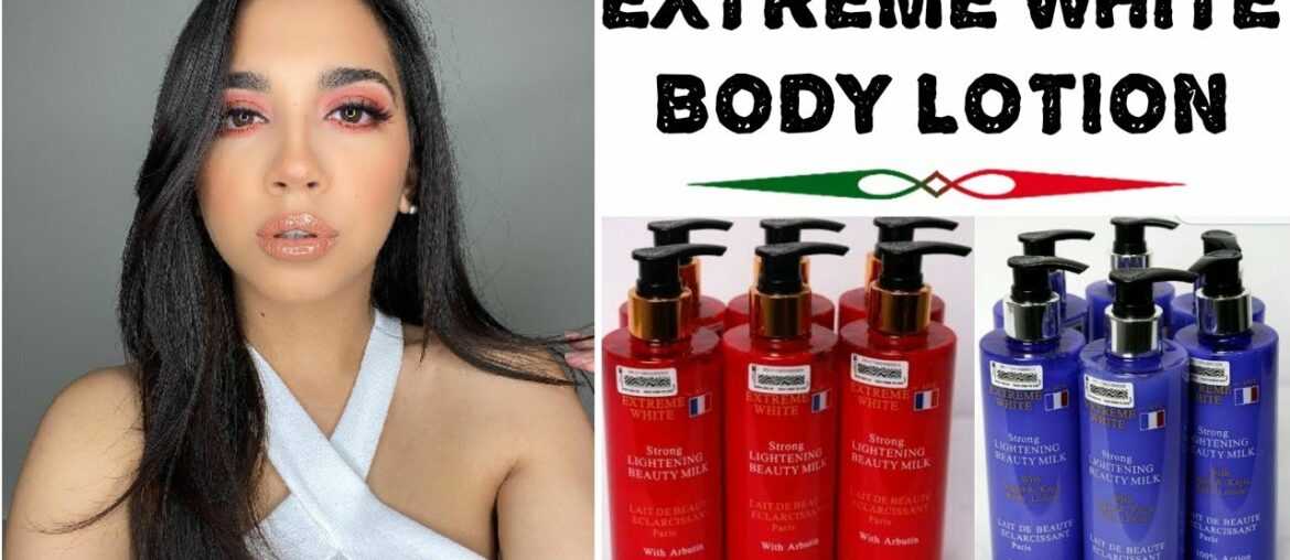 REVIEW: Extreme White Lotion / Strong Lightening Beauty Milk / So White / Hydroquinone Free