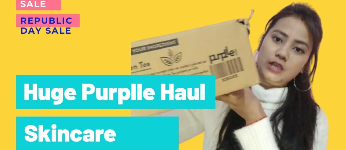 Huge Purplle Haul 2021 !! Skincare & Makeup !! Pahadan Beauty !!