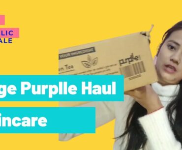 Huge Purplle Haul 2021 !! Skincare & Makeup !! Pahadan Beauty !!