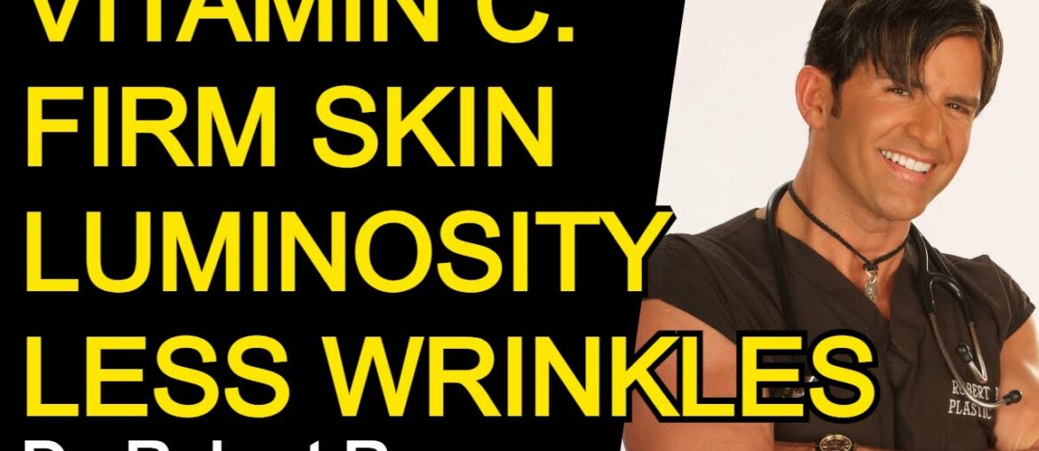 VITAMIN C : FIRM SKIN, LUMINOSITY AND LESS WRINKLES - Dr. Rey