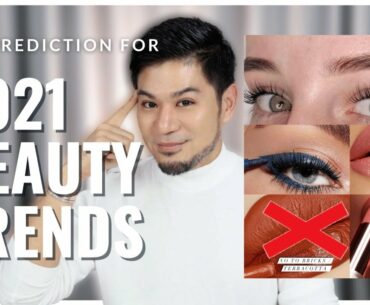 PRO MUA'S BEAUTY TREND PREDICTIONS FOR 2021| SKINCARE GIVEAWAY!!!! | ALBERT KURNIAWAN