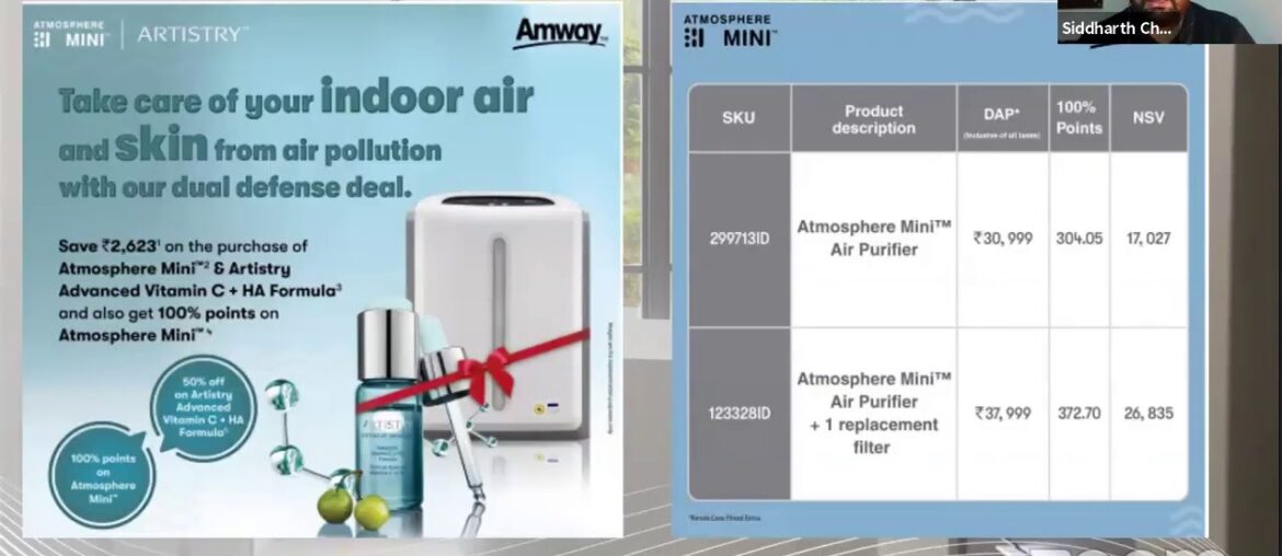 Good For Skin Good For Health- Atmosphere Mini & Vitamin C
