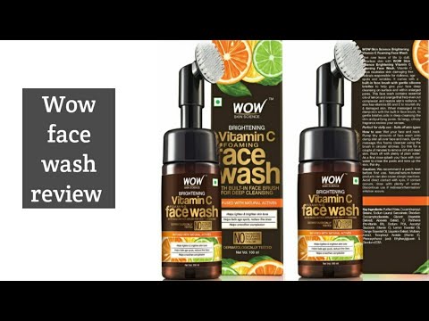wow vitamin C Foaming face wash review in tamil/ wow face wash true review in tamil