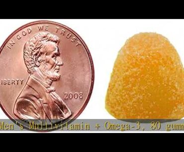 Nature Made Men's Multivitamin + Omega-3 Gummies, Daily Nutritional Support, 80 Count (Packaging Ma