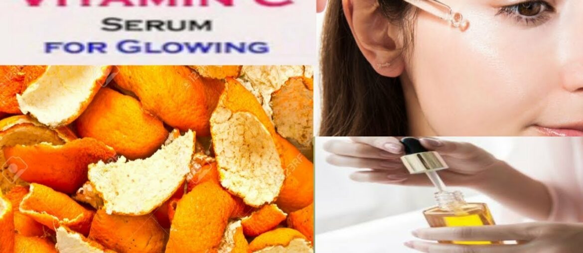Vitamin c serum at home for glowing and healthy skin