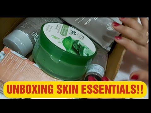 UNBOXING SKIN ESSENTIALS  NYKAA BEAUTY HAUL!  #Thefaceshop #stbotanicavitamincfacewash