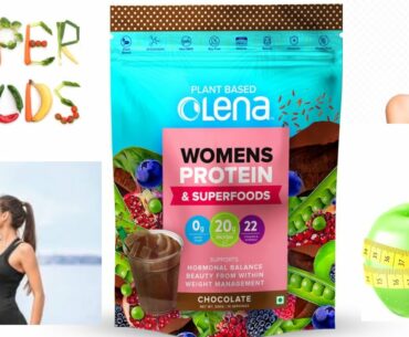 OLENA'S Women Protien with MULTIVITAMINS | VEGAN | MEAL REPLACEMENT for WEIGHT LOSS |GENUINE REVIEW