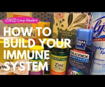 #Covid19 Update #longhaulers Building your immune system:{Life with Covid} Our Story